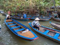 Start zum Abenteur auf Sampas Kähnen - My Tho - Vietnam